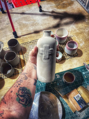 Every Gin flask takes me many hours of work, but I love every moment. - The Church Farm Craft Company