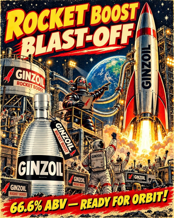 GinZoil® ROCKET BOOST GIN - The Church Farm Distillery