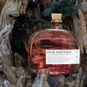 Peak Heritage The Harvester's Blend Pink Gin 700ml, 40% ABV - The Church Farm Distillery