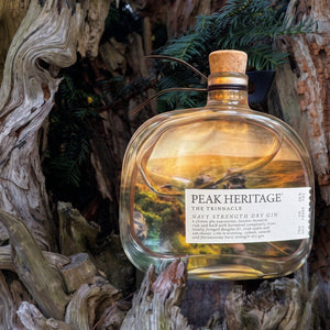 Peak Heritage The Trinnacle Navy Strength Gin 700ml, 49% ABV - The Church Farm Distillery